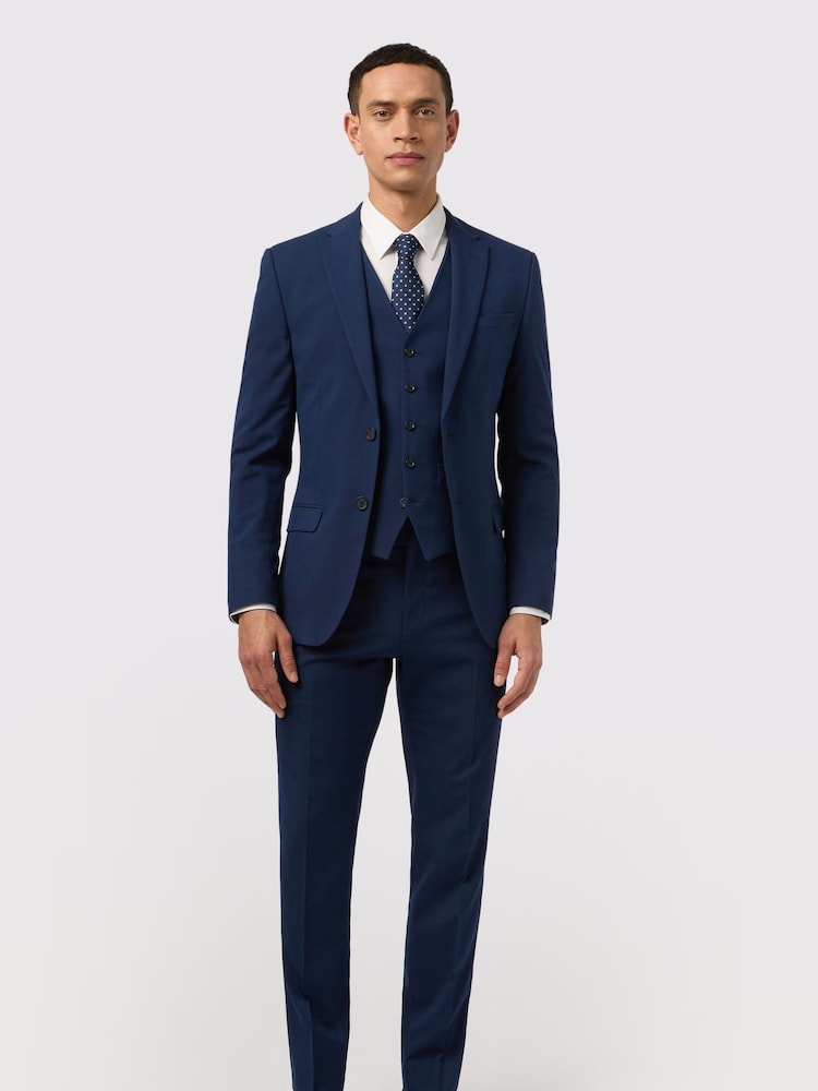 Ted Baker Tailoring Blue Montrose Jacket - Image 2 of 5