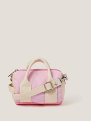 Monsoon Pink Mini Bowling Bag - Image 1 of 4