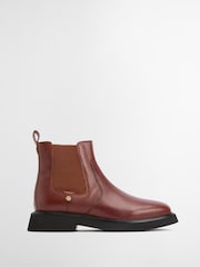 Barbour® Brown Delfina Leather Chelsea Boot - Image 1 of 7