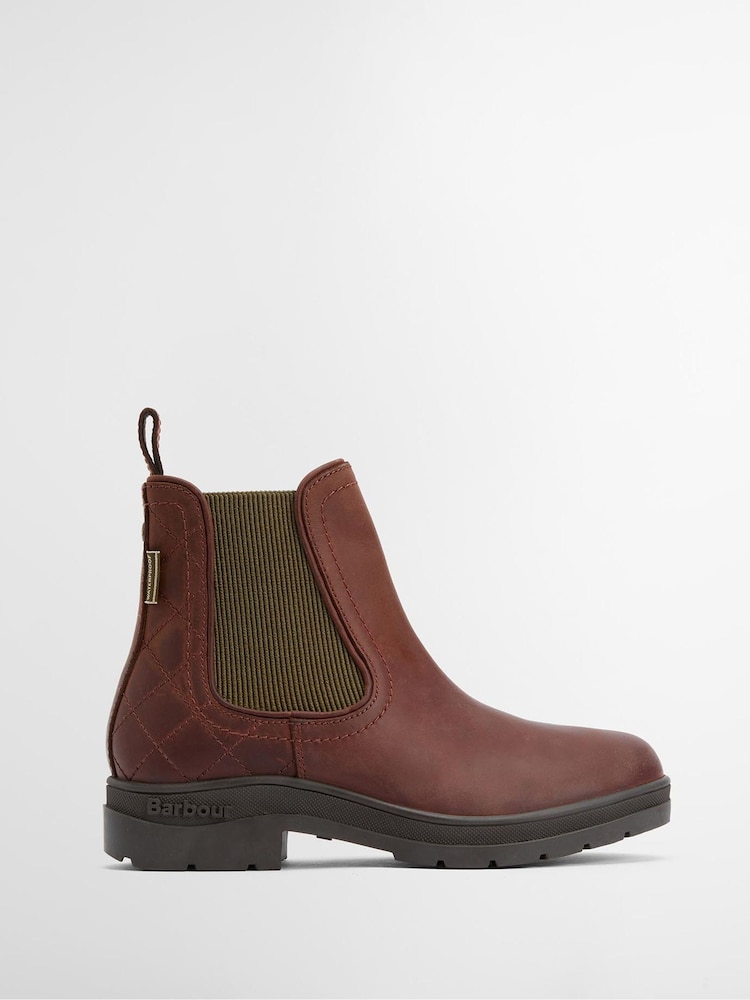 Barbour® Brown Amble Leather Chelsea Boot - Image 1 of 7 Barbour® Brown Amble Leather Chelsea Boot - Image 1 of 7