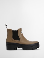 Barbour® Cream Halton Chelsea Wellington Boots - Image 1 of 6