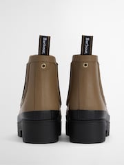 Barbour® Cream Halton Chelsea Wellington Boots - Image 4 of 6