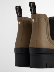 Barbour® Cream Halton Chelsea Wellington Boots - Image 5 of 6
