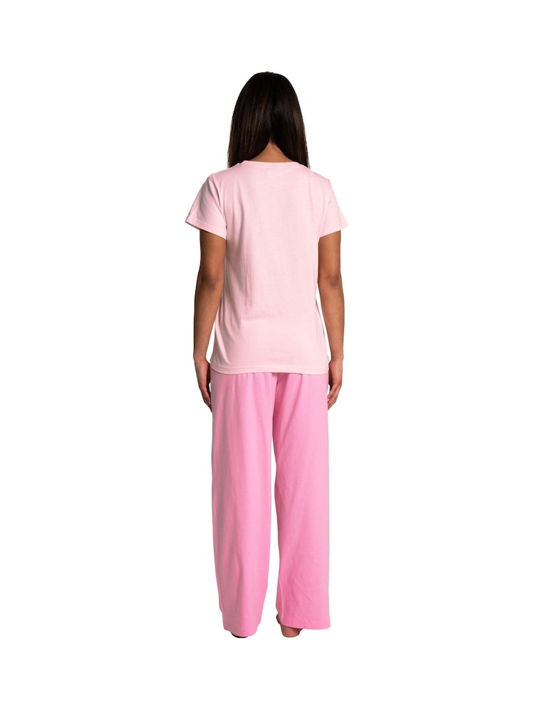 Character Pink Bluey Chili Short Sleeve 100% Cotton Pyjamas Set - Image 5 of 10