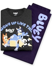 Character Blue Bluey Bandit Short Sleeve Pyjamas Set - Image 8 of 8