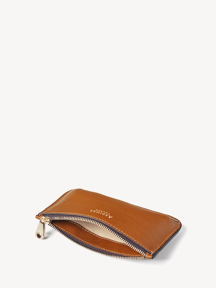 Aspinal of London Brown Ella Card & Coin Holder Smooth Leather - Image 3 of 3
