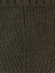 Barbour® Green Carlton Beanie Hat - Image 4 of 4