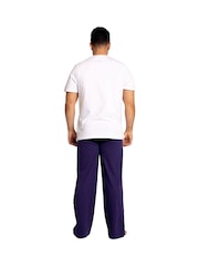 Character Blue Bluey Bandit Short Sleeve 100% Cotton Pyjamas Set - Image 2 of 10