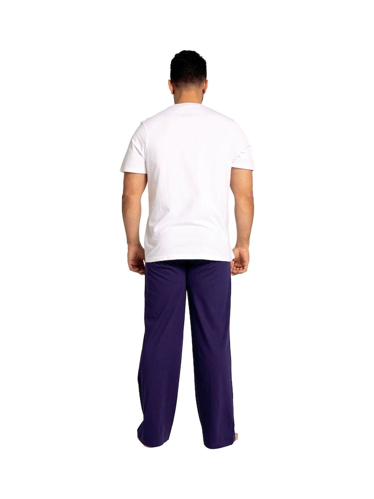 Character Blue Bluey Bandit Short Sleeve 100% Cotton Pyjamas Set - Image 2 of 10