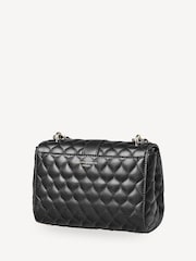 Aspinal of London Black Lottie Quilted Nappa Bag - Image 4 of 7