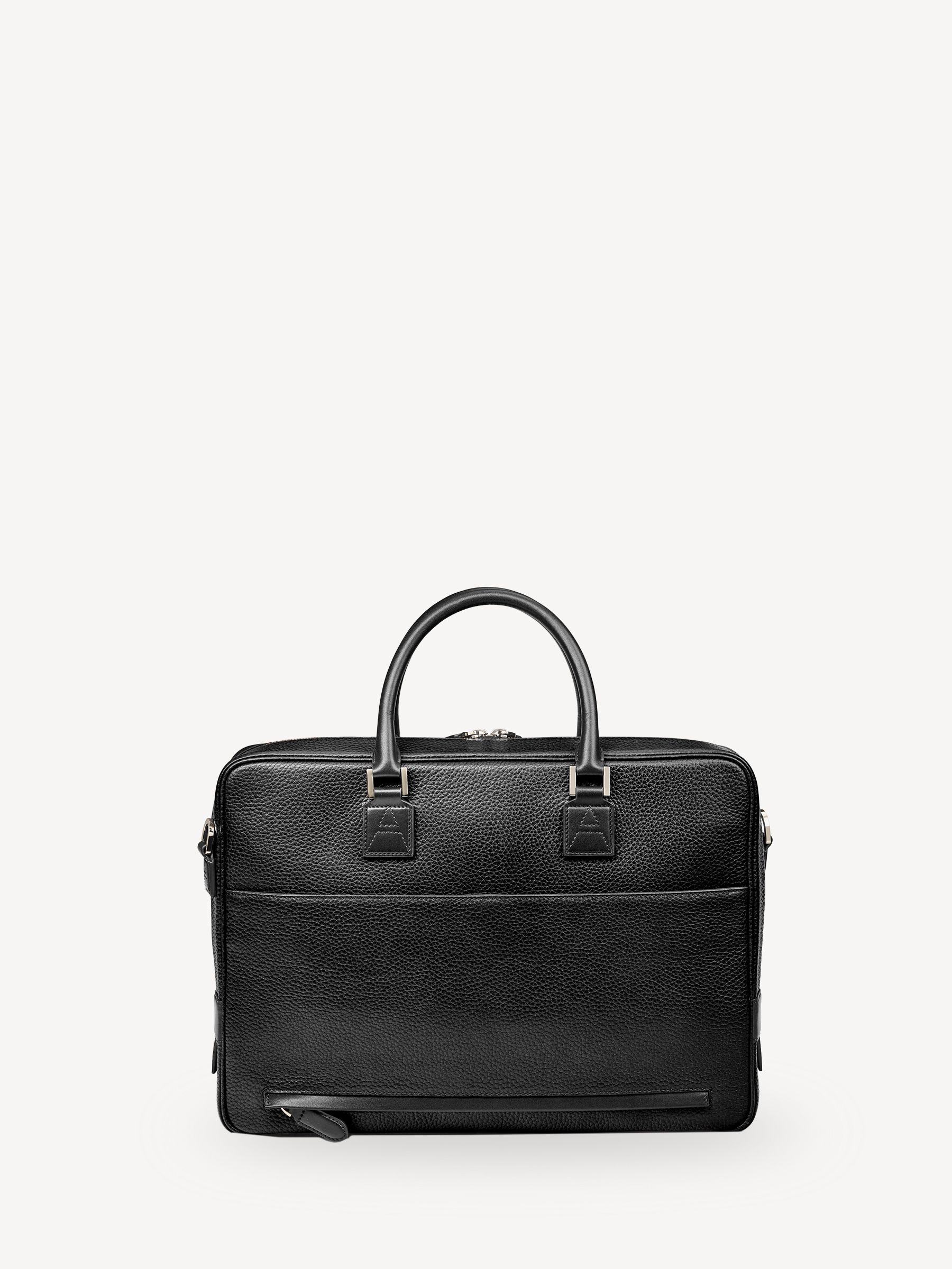 Buy Aspinal of London Black Mount Street Laptop Briefcase from