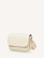 Aspinal of London White Ella Bag Slot Weave Ivory Smooth leather - Image 3 of 6