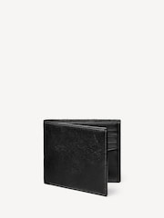 Aspinal of London Black Billfold Wallet 8CC Smooth Leather - Image 1 of 4