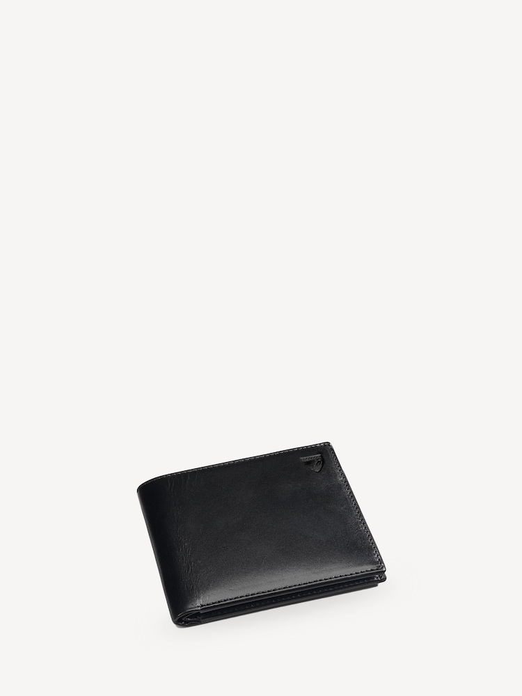 Aspinal of London Black Billfold Wallet 8CC Smooth Leather - Image 2 of 4