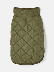 Joules Green Quilted Coat - Image 4 of 6