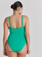 Simply Be Green Magisculpt Contour Me V Wire Swimsuit - Image 2 of 5