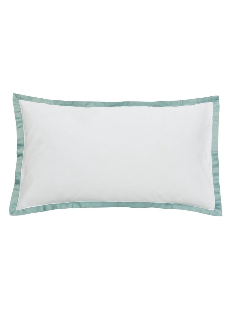 Bedeck of Belfast Celadon Olenna Duvet Cover and Pillowcase Set - Image 3 of 4