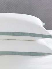 Bedeck of Belfast Celadon Olenna Duvet Cover and Pillowcase Set - Image 4 of 4