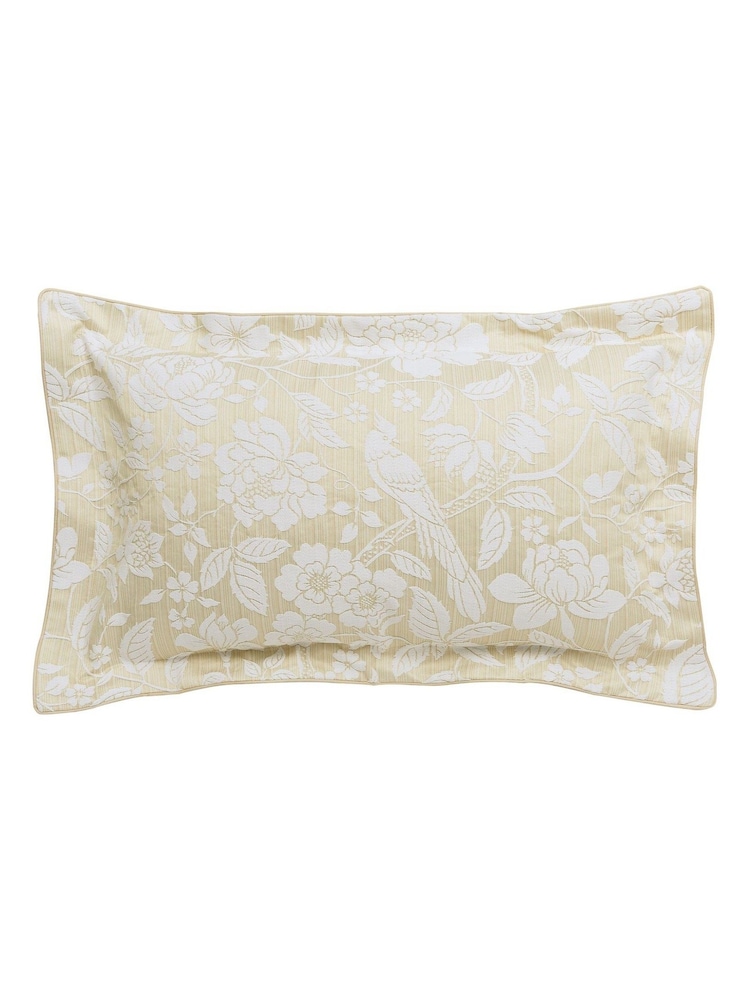 Sanderson Gold Pyramus Duvet Cover and Pillowcase Set - Image 4 of 4