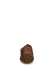 Sam Edelman Animal Print Regular Fit Michaela Mary Janes Shoes - Image 4 of 6