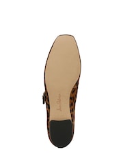 Sam Edelman Animal Print Regular Fit Michaela Mary Janes Shoes - Image 6 of 6