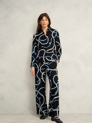 Hobbs Blue Raya Trousers - Image 1 of 4