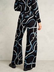 Hobbs Blue Raya Trousers - Image 2 of 4