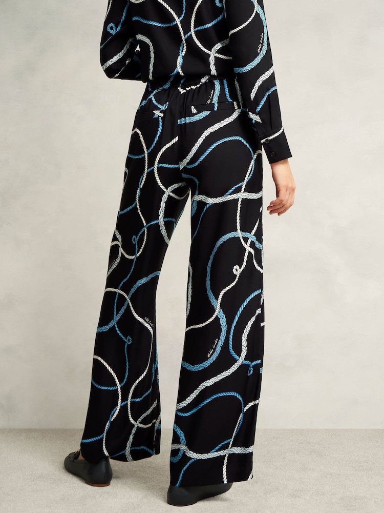 Hobbs Blue Raya Trousers - Image 2 of 4