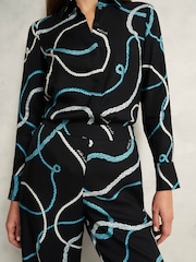 Hobbs Blue Raya Trousers - Image 3 of 4