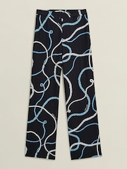 Hobbs Blue Raya Trousers - Image 4 of 4
