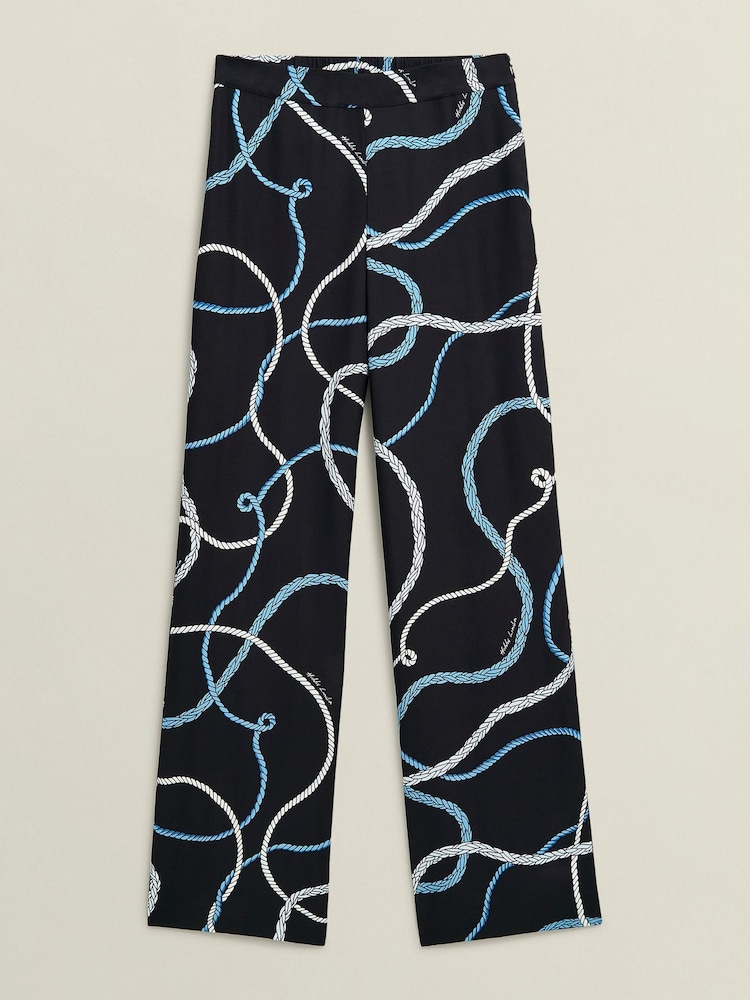 Hobbs Blue Raya Trousers - Image 4 of 4
