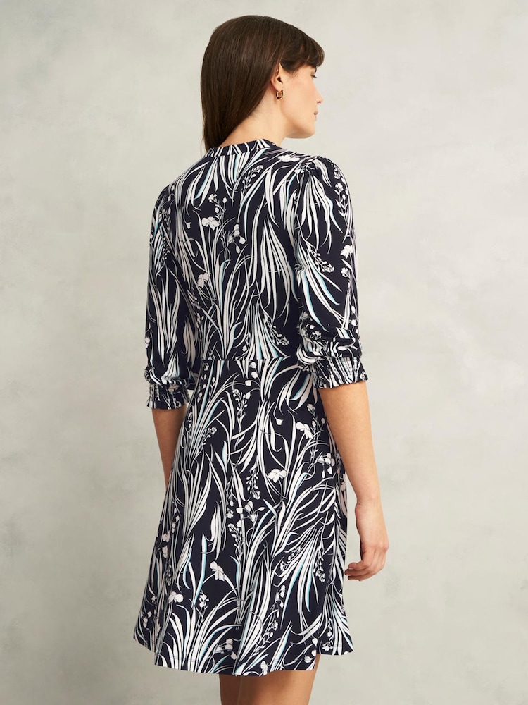 Hobbs Blue Petite Mollie Dress - Image 2 of 4