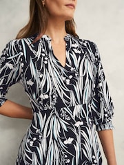 Hobbs Blue Petite Mollie Dress - Image 3 of 4