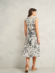 Hobbs White Petite Teagan Dress - Image 2 of 4