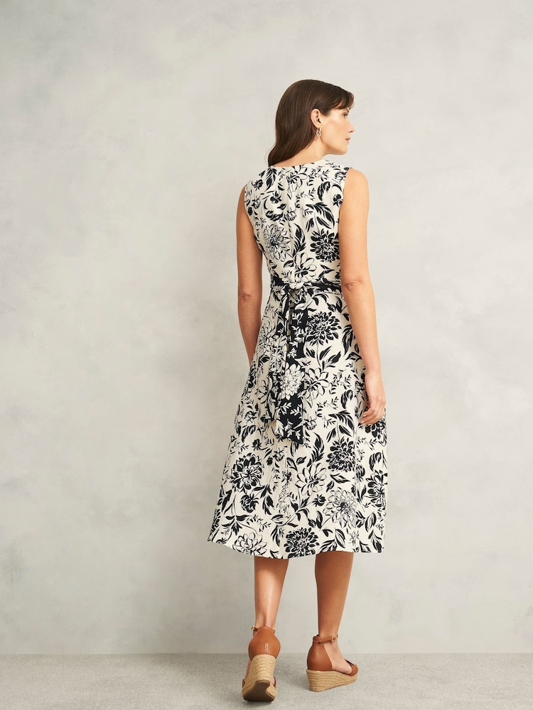 Hobbs White Petite Teagan Dress - Image 2 of 4
