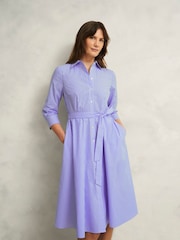 Hobbs Blue Petite Harlow Dress - Image 1 of 4