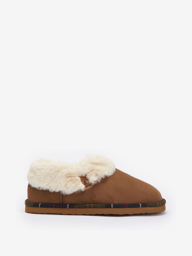 Barbour® Brown Eloise Bootie Slippers - Image 1 of 6