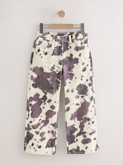 Cow Print Wide Leg Jeans (3-16yrs) - Image 5 of 9