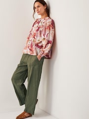 Monsoon Orange Piper Floral Print Blouse - Image 5 of 5
