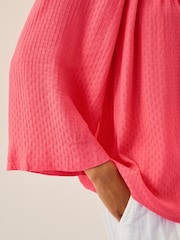 Monsoon Chloe Relaxed Crinkle Blouse - Imagen 4 de 5