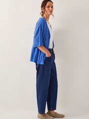 Monsoon Blue Beth Single Button Cardigan - Image 2 of 4