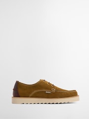 Barbour® Brown Aydon Suede Derby Shoe - Image 1 of 8