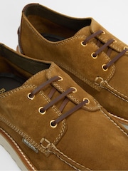 Barbour® Brown Aydon Suede Derby Shoe - Image 6 of 8