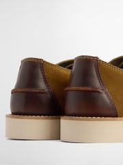 Barbour® Brown Aydon Suede Derby Shoe - Image 8 of 8