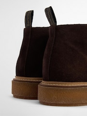 Barbour® Brown Blaine Leather Chukka Boot - Image 6 of 8