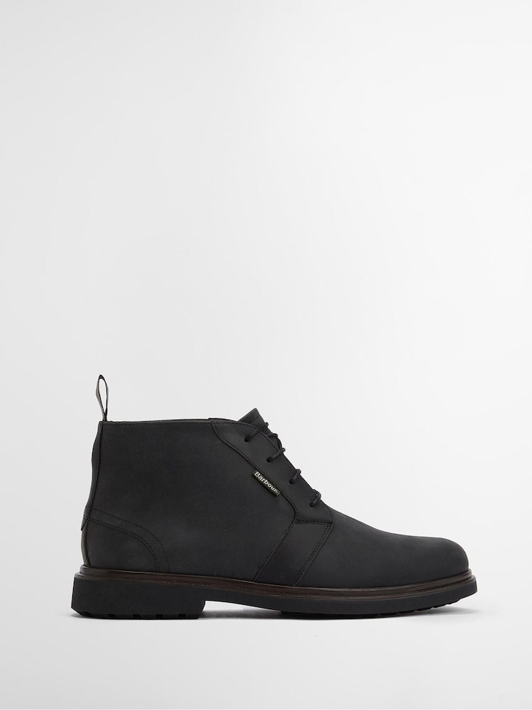 Barbour® Black Meays Leather Chukka Boot - Image 1 of 6