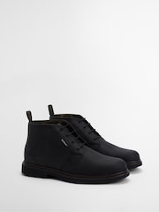 Barbour® Black Meays Leather Chukka Boot - Image 2 of 6