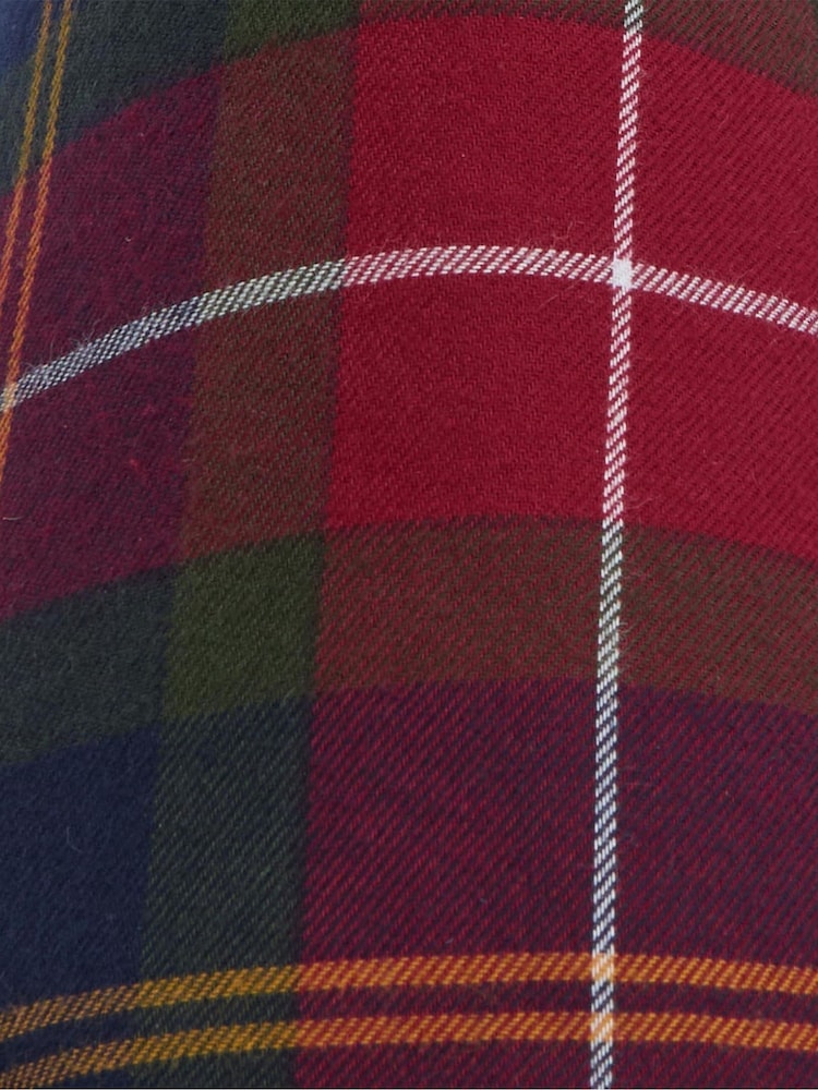 Barbour® Red Tartan Everitt Slippers - Image 7 of 7