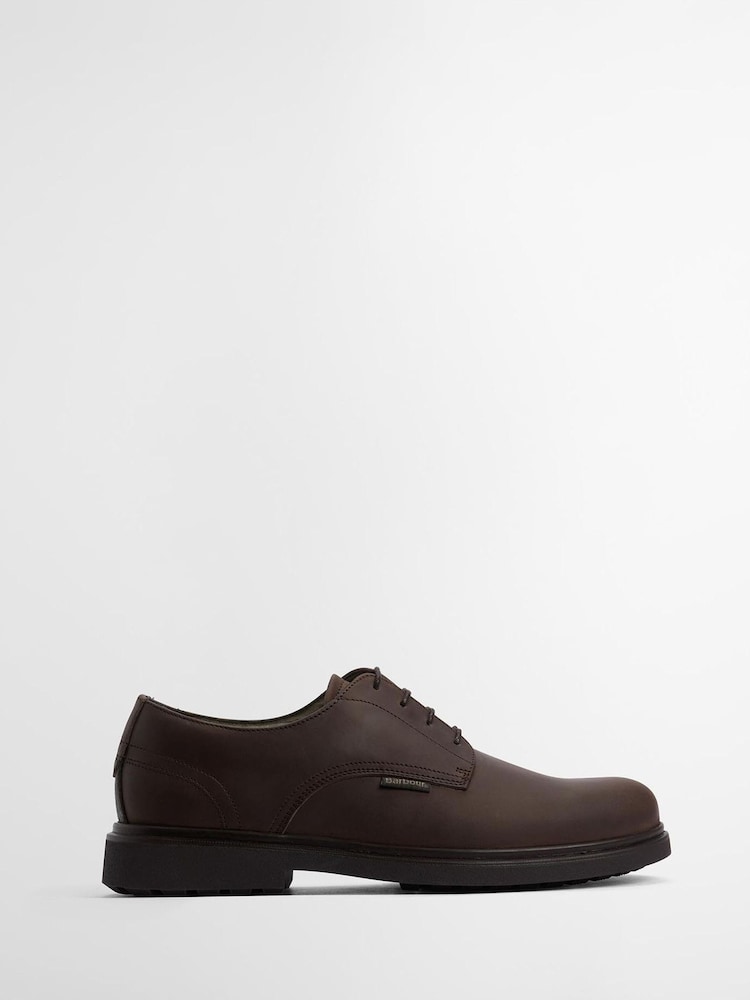 Barbour® Brown Carthy Derby Shoe - Image 1 of 8