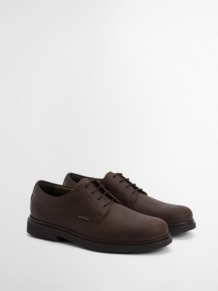 Barbour® Brown Carthy Derby Shoe - Image 2 of 8
